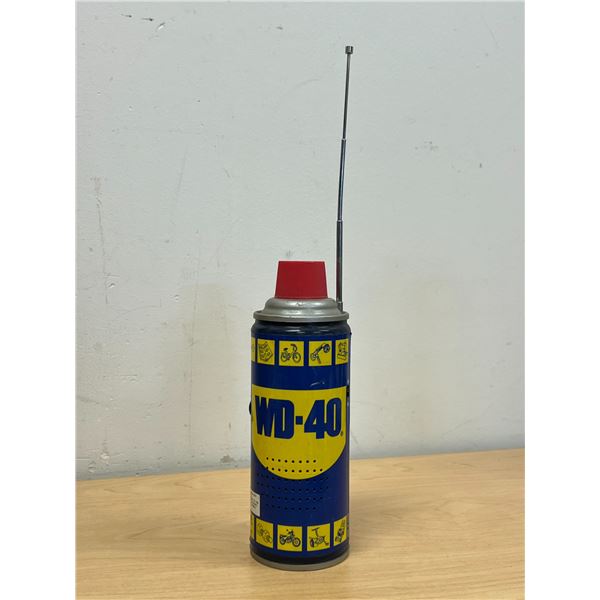 WD-40 Promotional Advertising AM/FM Radio - Works - 7.75"