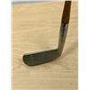 Image 4 : Left or Right Handed Antique Wood Shaft Putter Golf Club as pictured 35" - see all photos