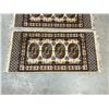 Image 2 : 3 Kamar 100% Virgin Worsted Wool area rugs / entry rugs - smaller approx: 24x48"