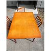Image 4 : Mid Century Table & 4 Chairs - see description