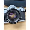 Image 3 : Vintage Canon AE-1 Film Camera & accessories as pictured - see all photos, not tested