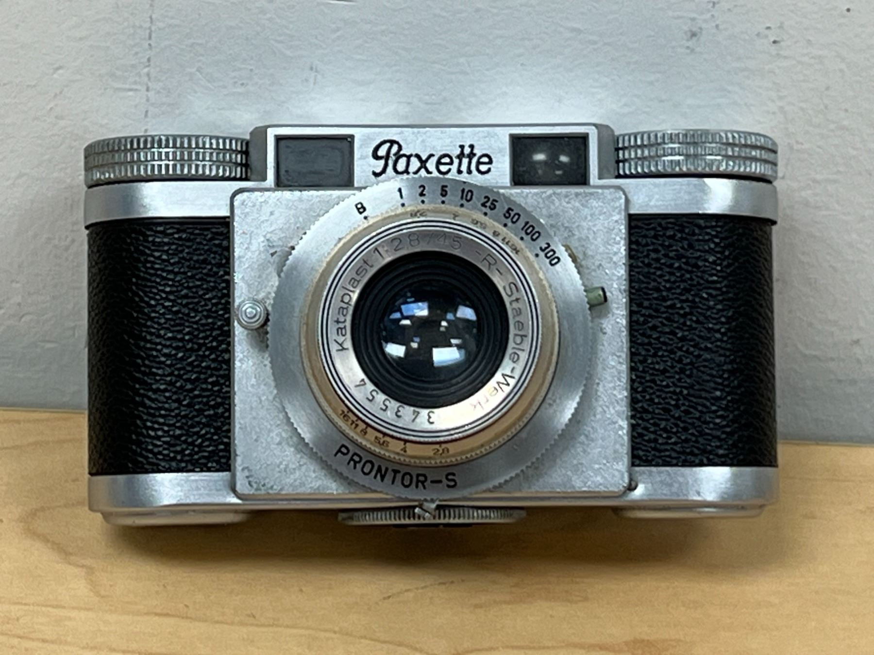 Prontor Camera Vintage Braun (Germany) Paxette Prontor - S Camera - not tested, see ...