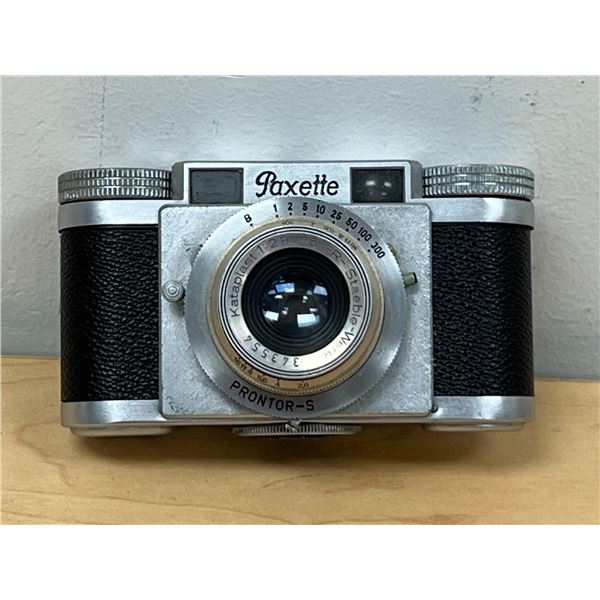 Vintage Braun (Germany) Paxette Prontor - S Camera - not tested, see all photos