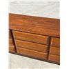 Image 4 : Mid Century 9 Drawer Dresser - shows use/wear, see all photos 72 x 18 & 30"T