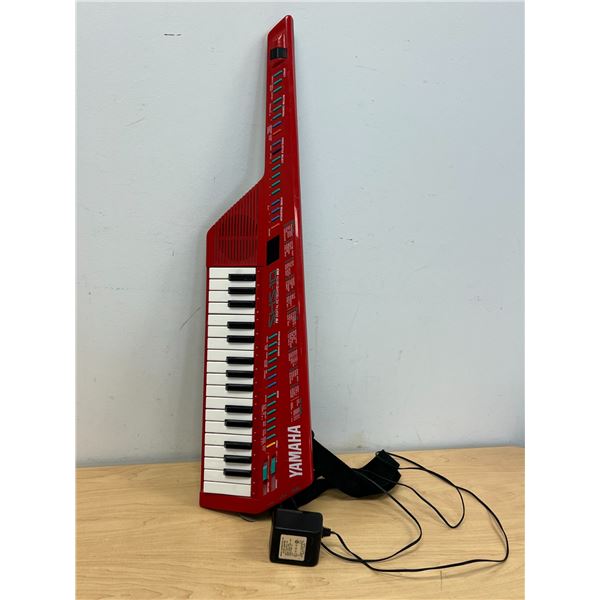 Yamaha Keytar Keyboard Guitar & Adaptor SHS-10 about 29" all keys worked, not tested further
