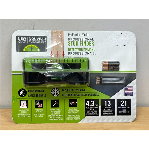 Profinder 7000+ Professional Stud Finder - open/repacked - see all photos