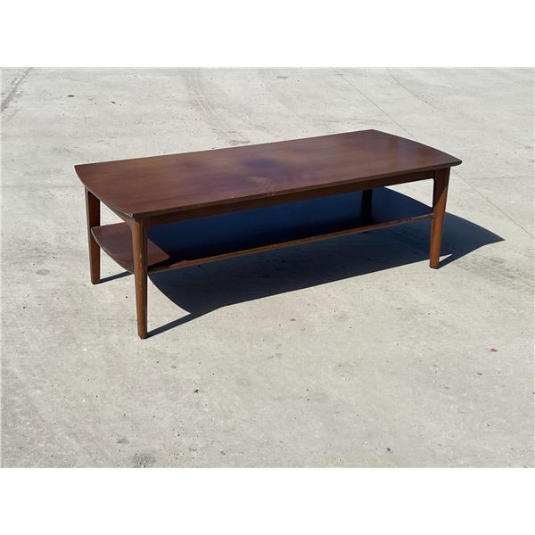 Mid Century Gibbard 2 Tier Coffee Table - Approx: 50x20 & 16"T - see all photos