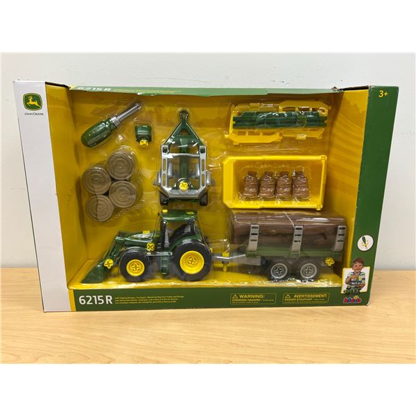 New John Deere Tractor Farm Toy Playset as pictured - see all photos