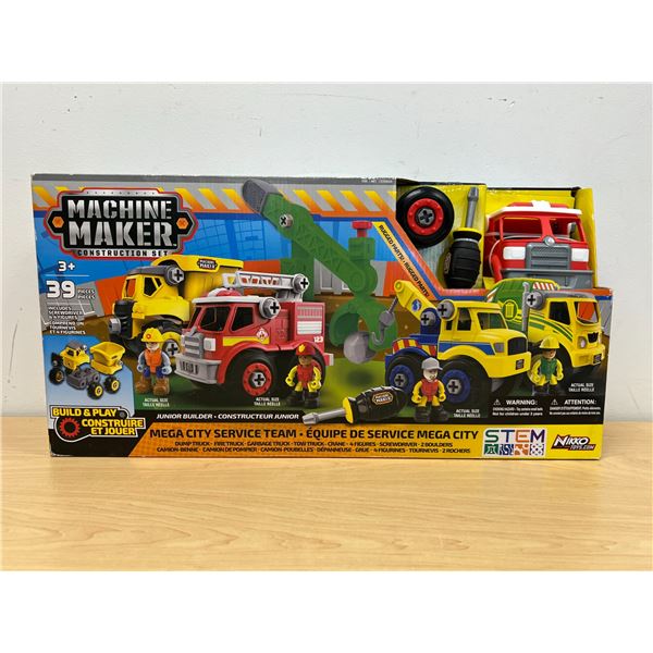 New Machine Maker Build & Play Toy Set as pictured - see all photos