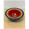 Image 6 : 3 Pyrex Clear Bottom Primary Colors Nesting Mixing Bowls - 1, 1.5 and 2.5L
