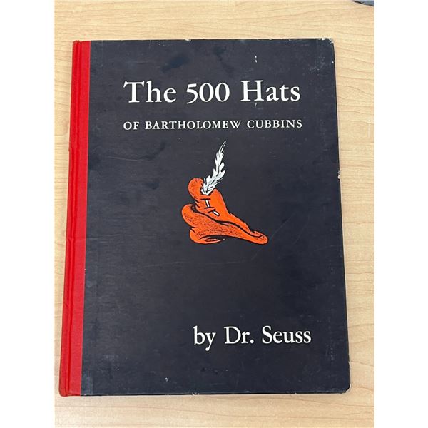 1938 Dr. Seuss The 500 Hats of Bartholomew Cubbins