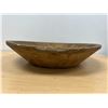 Image 6 : Antique Primitive Farmhouse Wooden Dough Bowl - Large Approx: 21.5x20 & 5"T