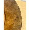 Image 7 : Antique Primitive Farmhouse Wooden Dough Bowl - Large Approx: 21.5x20 & 5"T