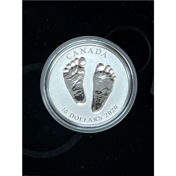 2020 Welcome To The World New Baby $10 Coin COA - Royal Canadian Mint - see all photos