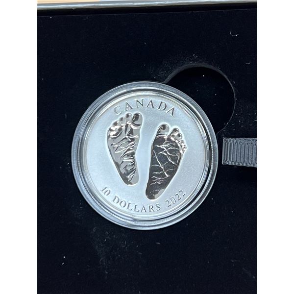 2022 Welcome To The World New Baby $10 Coin COA - Royal Canadian Mint - see all photos