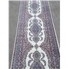 Image 3 : Wool Area Rug Hall Runner - see pics for label and details - approx: 120 x 32"