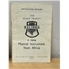 Image 7 : Hugh Tracey African Treble Kalimba Thumb Piano - Nice - approx: 5.25 x 7.25"