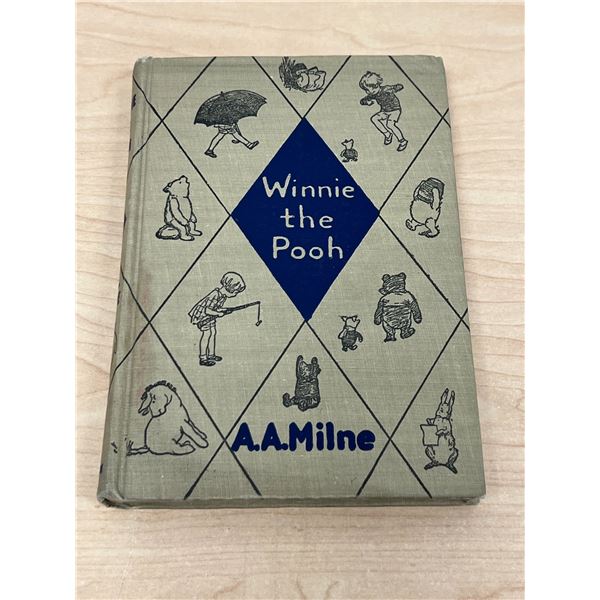 1945 Winnie The Pooh Book - A.A. Milne - quite nice, pen inscription inside cover