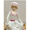 Image 2 : Royal Doulton Bone China (England) Little Miss Muffet Figure HN2727 6.5"