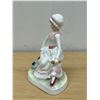 Image 4 : Royal Doulton Bone China (England) Little Miss Muffet Figure HN2727 6.5"