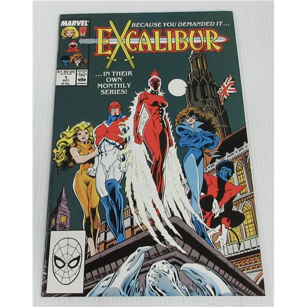Marvel Comics Excalibur Comic No. 1
