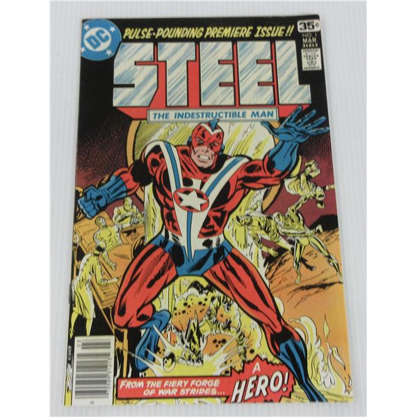 DC Comics Steel the Indestructible Man 35 Cent Comic No. 1