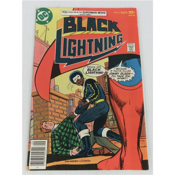 DC Comics Black Lightning 35 Cent Comic No. 4