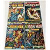 Image 1 : Marvel Comics The Invincible Iron Man 25 Cent Comic Lot of 4