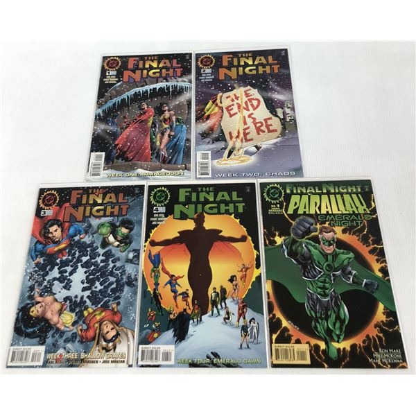 DC Comics The Final Night Comic Lot of 5