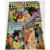 Image 1 : DC Comics Falling In Love 12 Cent Comic Lot of 4
