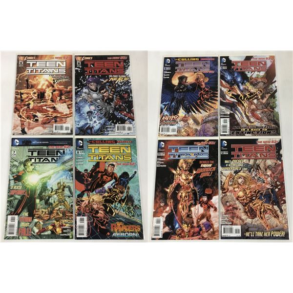 DC Comics The New 52! Teen Titans Comic Lot of 8