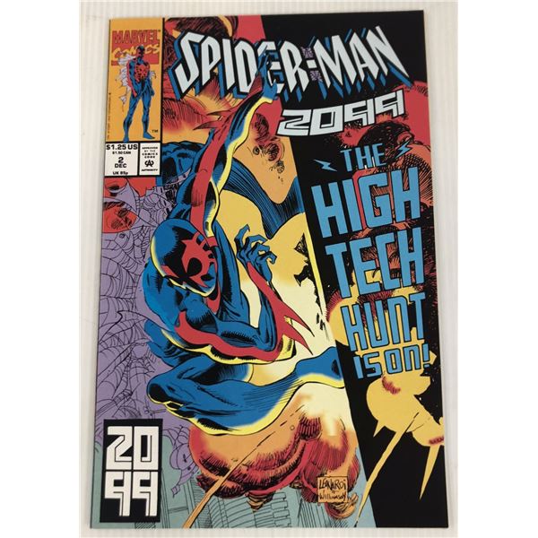 Marvel Comics Spider-Man 2099 The High Tech Hunt Is On! Comic No. 2