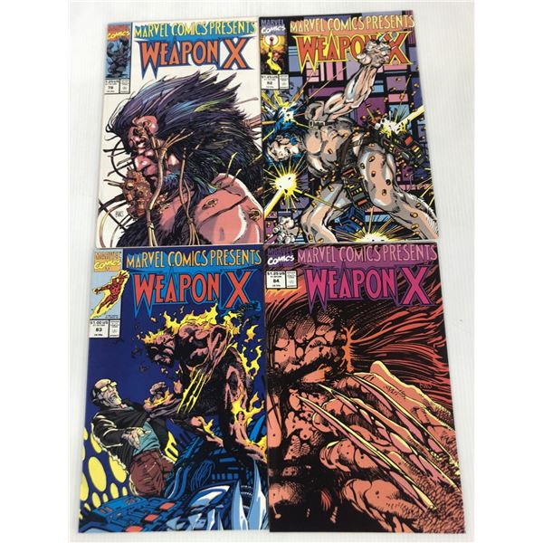 Marvel Comics Weapon X Comic Lot of 4