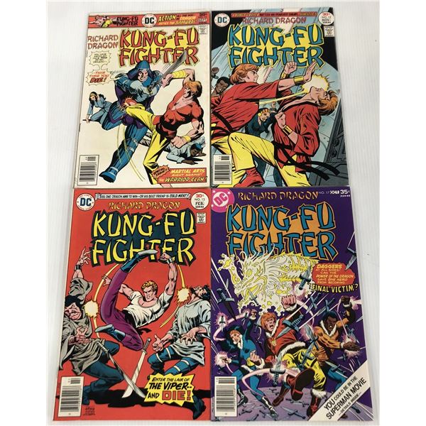 DC Comics Richard Dragon Kung-Fu Fighter Comic Lot of 4