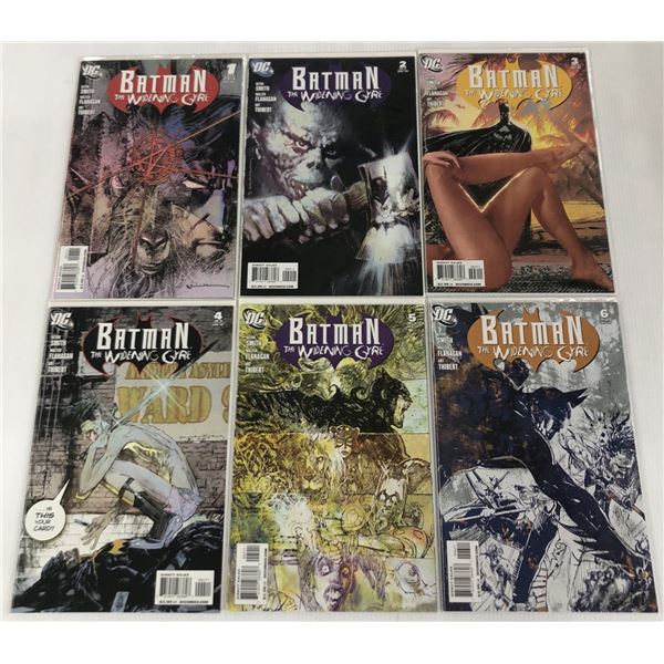 DC Comics Batman The Widening Gyre Comic Lot of 6