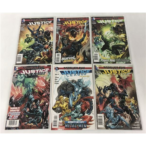 DC Comics Forever Evil Justice League Comic Lot of 6