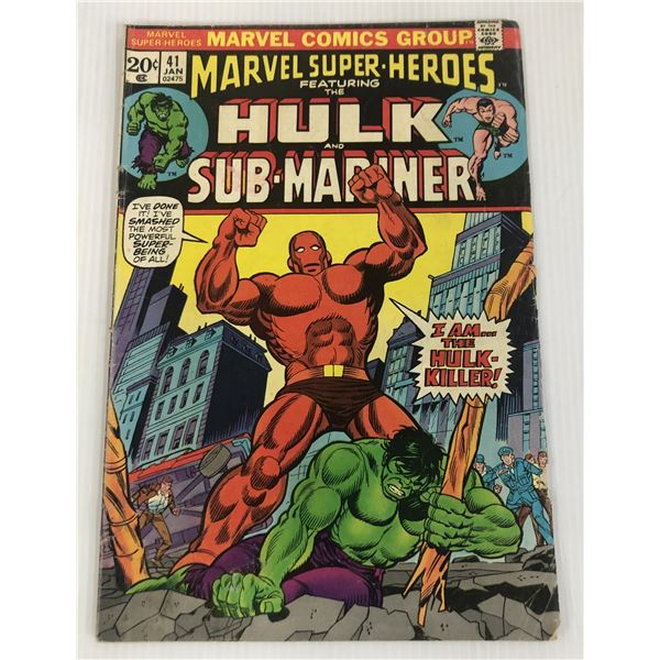 Marvel Comics The Hulk and Sub-Mariner 20 Cent Comic No. 41