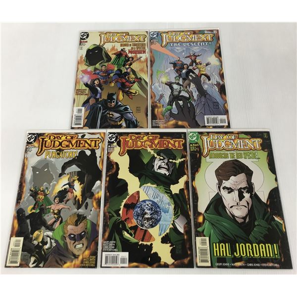 DC Comics Day of Judgement Comic Lot of 5