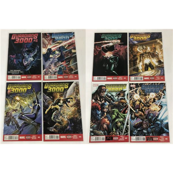 Marvel Comics Guardians 3000 Comic Lot of 8