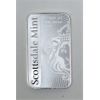 Image 2 : 1 Oz .999 Silver Scottsdale Lion Mint Bar 