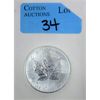Image 1 : 1 Oz .9999 Silver 2011 Maple Leaf Coin 