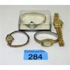 Image 1 : 4 Vintage Swiss Made Ladies Wrist Watches