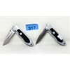 Image 1 : 2 New Fury Folding Knives with 3" Blades
