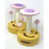 Image 1 : 2 New Cat Scratching Posts w/ Ball Chase Base - Model 1