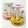 Image 1 : 2 New Cat Scratching Posts w/ Ball Chase Base - Model 1