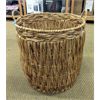 Image 1 : Large Woven Natural Fiber Basket - 18" x 18"