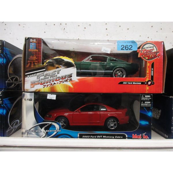 1 Joy Ride & 1 Maisto Die-Cast Car Model - 1:18 Scale