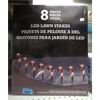 Image 1 : 8 Piece LED Candy Cane Lawn Stakes