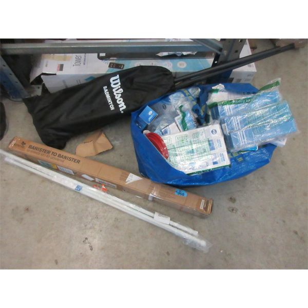4 Piece Lot of Home Improvement & Sporting Goods 