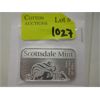 Image 1 : 1 Oz .999 Silver Scottsdale Lion Mint Bar 